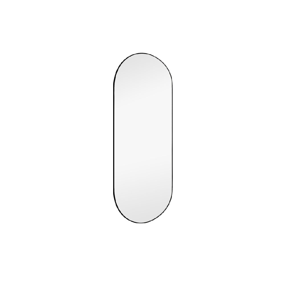 Minimalist Oval Wall Mirror Design